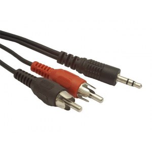 Cablexpert | Audio cable | Male | RCA x 2 | Mini-phone stereo 3.5 mm | 1.5 m
